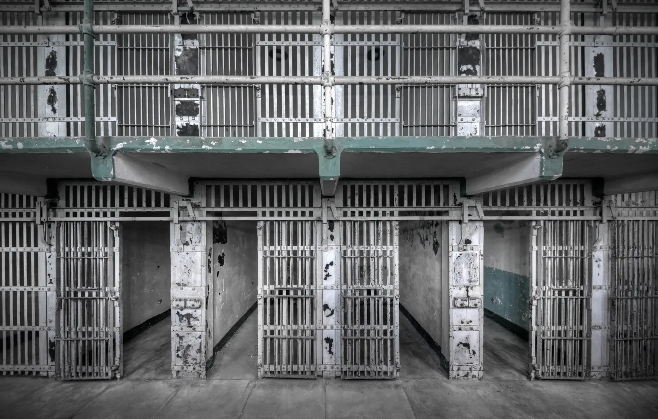 Фото обои фон, камеры, тюрьма