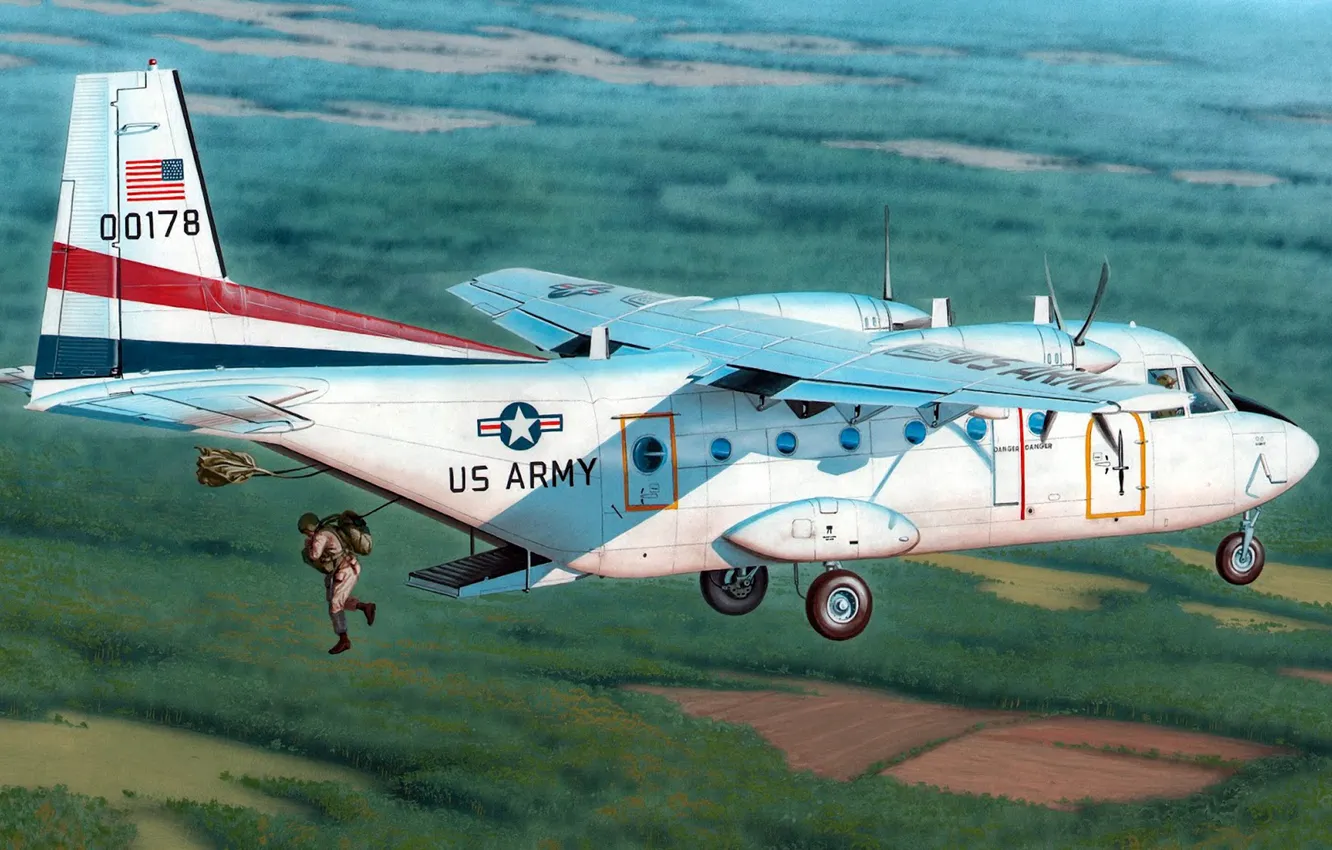 Фото обои военно-транспортный самолёт, CASA, C-41A, Aviocar