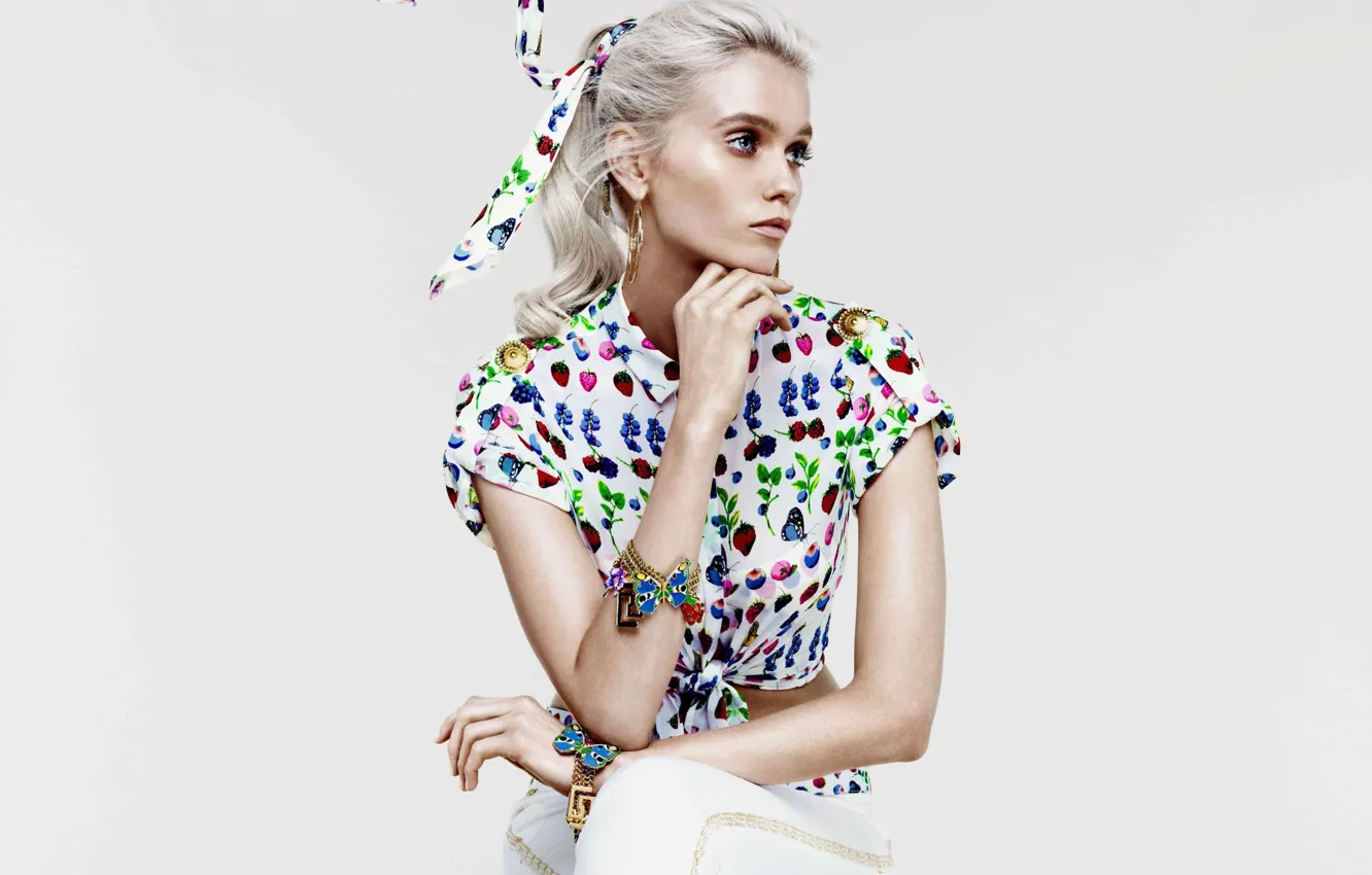 Фото обои взгляд, модель, макияж, актриса, hair, Abbey Lee Kershaw, Эбби Ли Кершоу