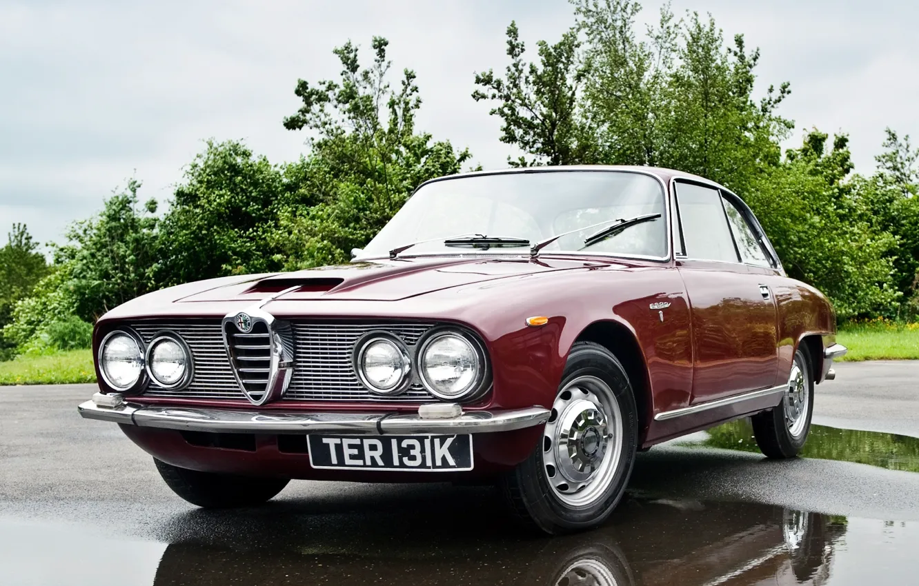 Фото обои Alfa Romeo, Sprint, 1962–68, 2600