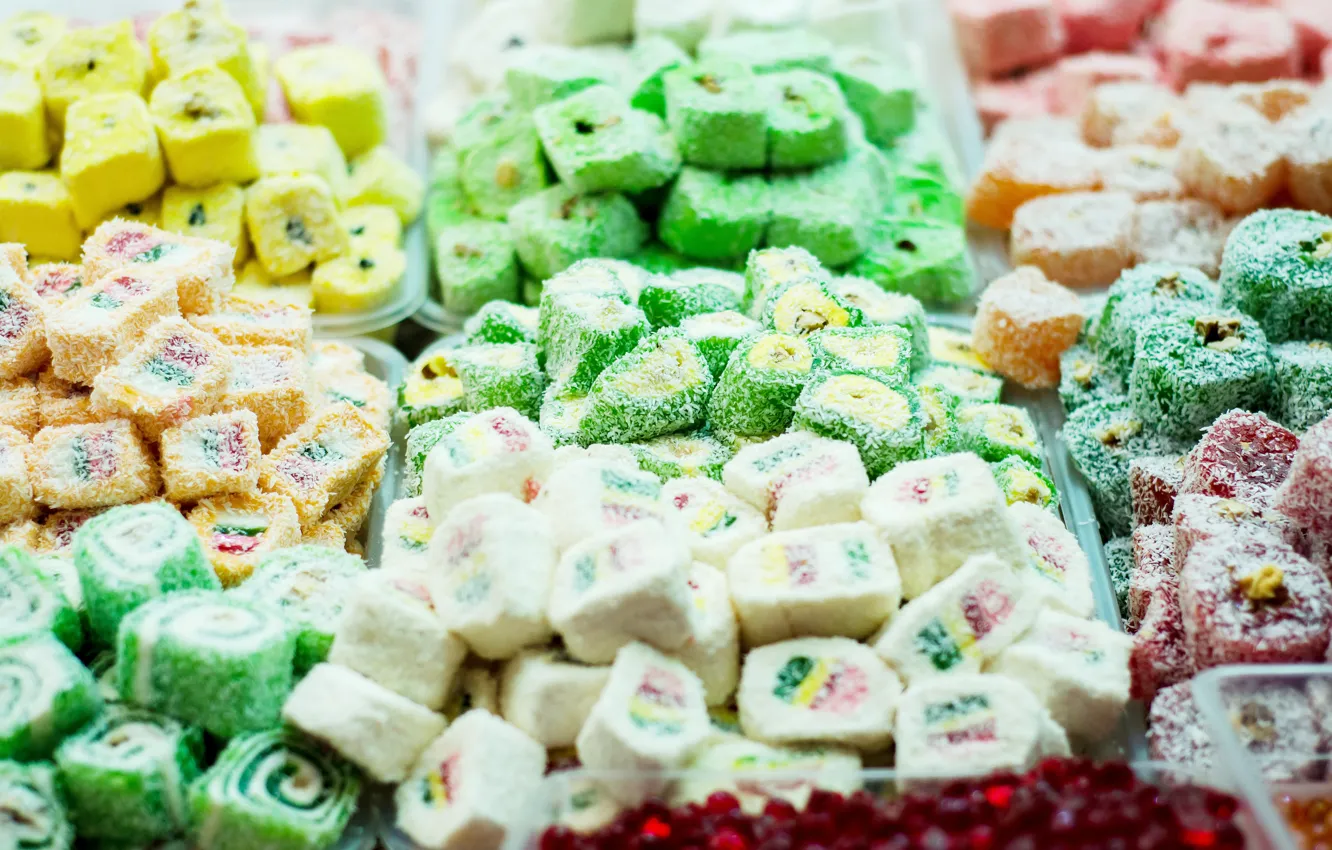 Фото обои конфеты, сладкое, мармелад, candy, Turkish, Sweets