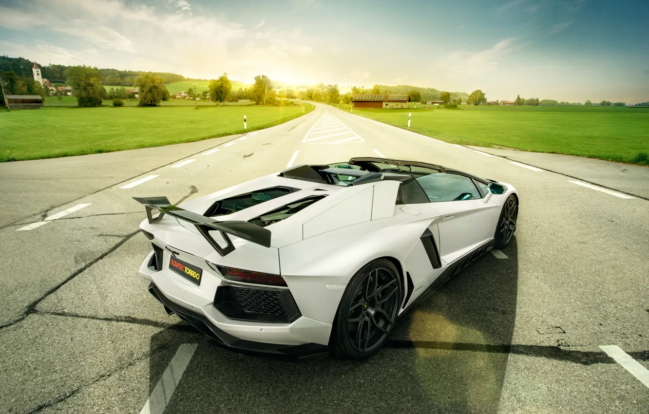 Фото обои Lamborghini, Aventador, Torado