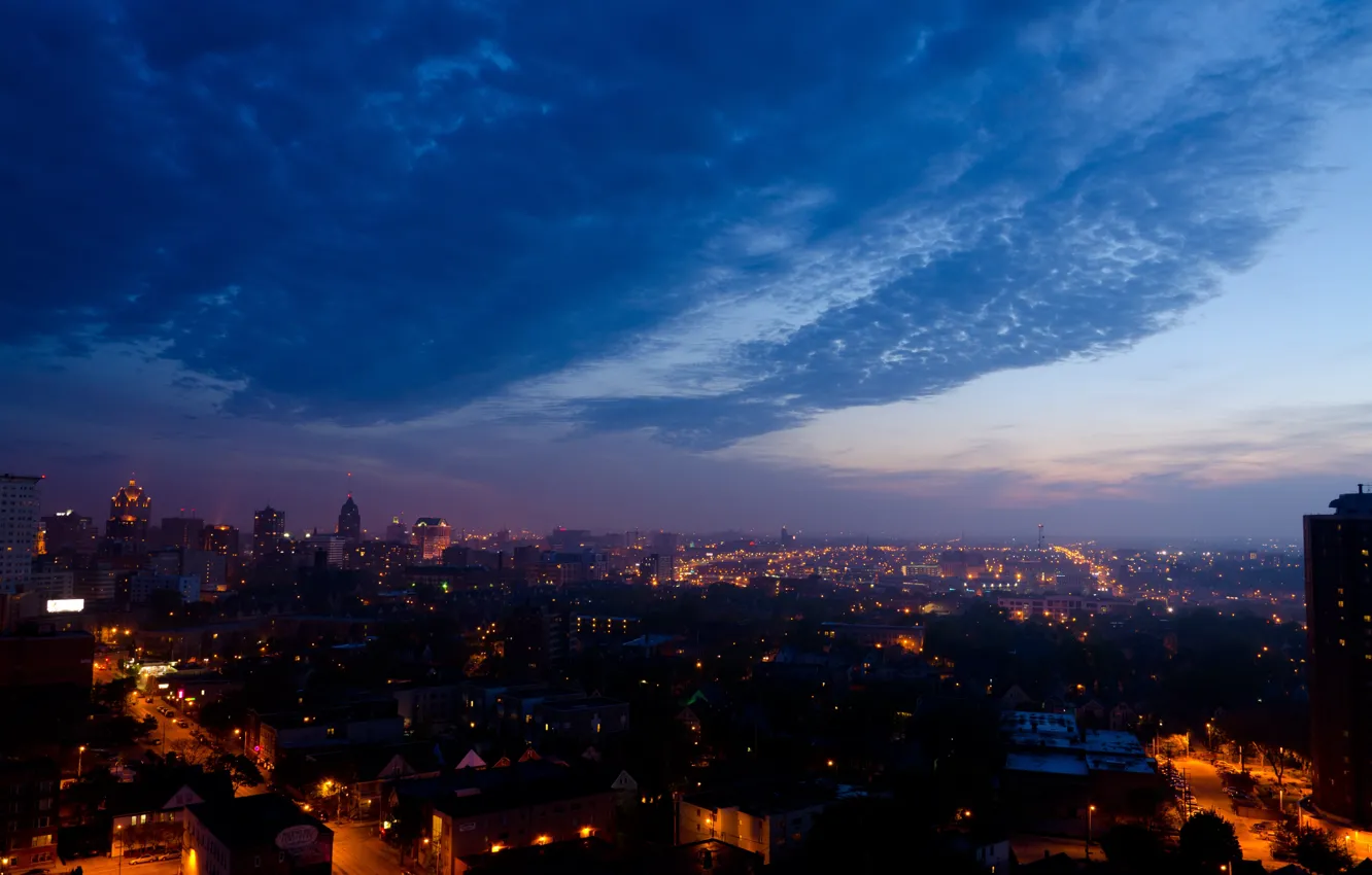 Фото обои city, город, USA, Wisconsin, Milwaukee