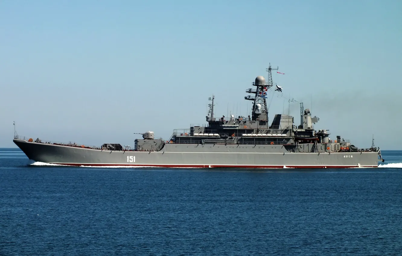 Фото обои Большой, десантный корабль, &quot;Азов&quot;, Черноморского флота