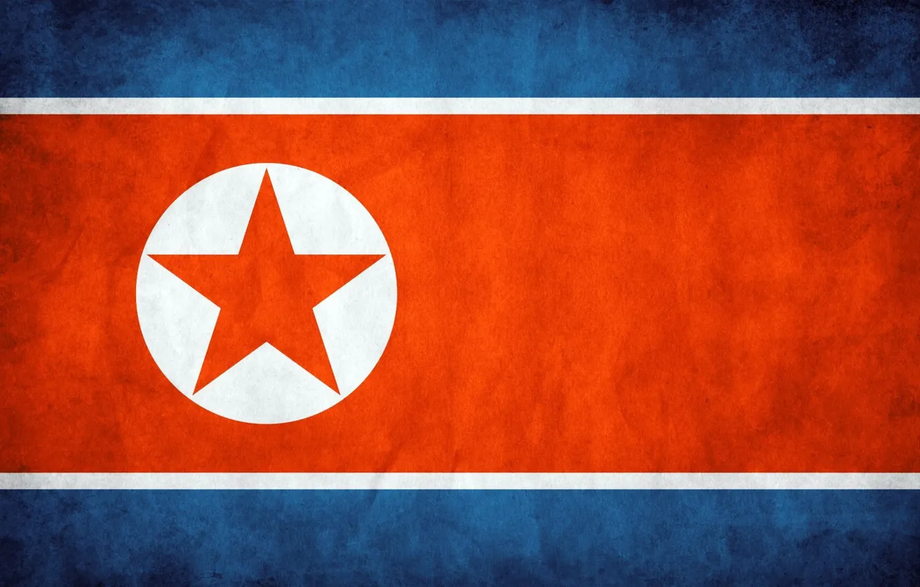 Фото обои флаг, flag, северная корея, North Korea