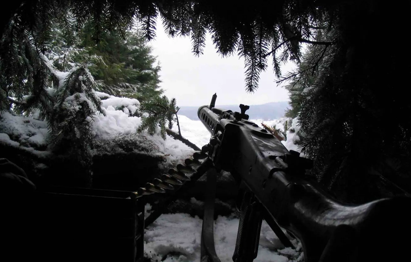 Фото обои German, Gun, War, Weapon, WW2, Machine Gun, Strong, Famous