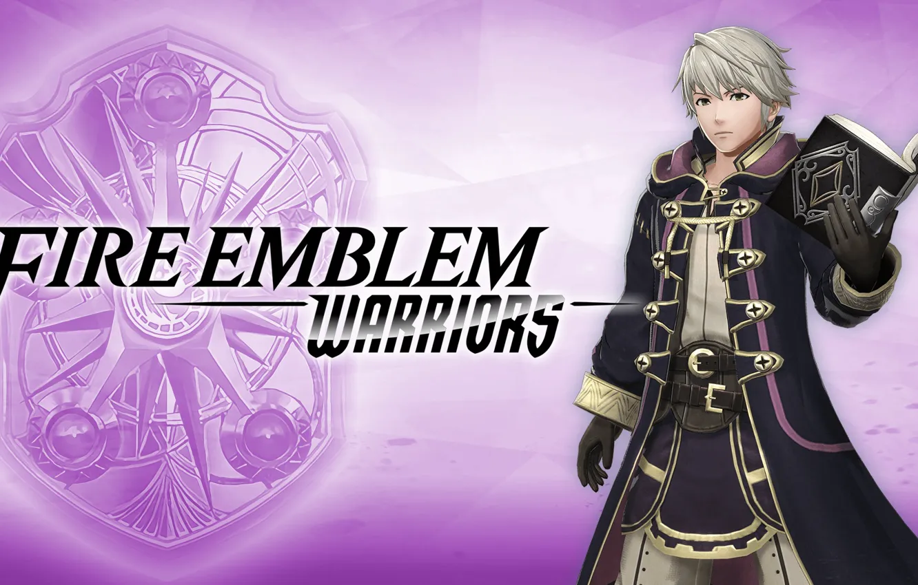 Фото обои доспехи, парень, розовый фон, Fire Emblem