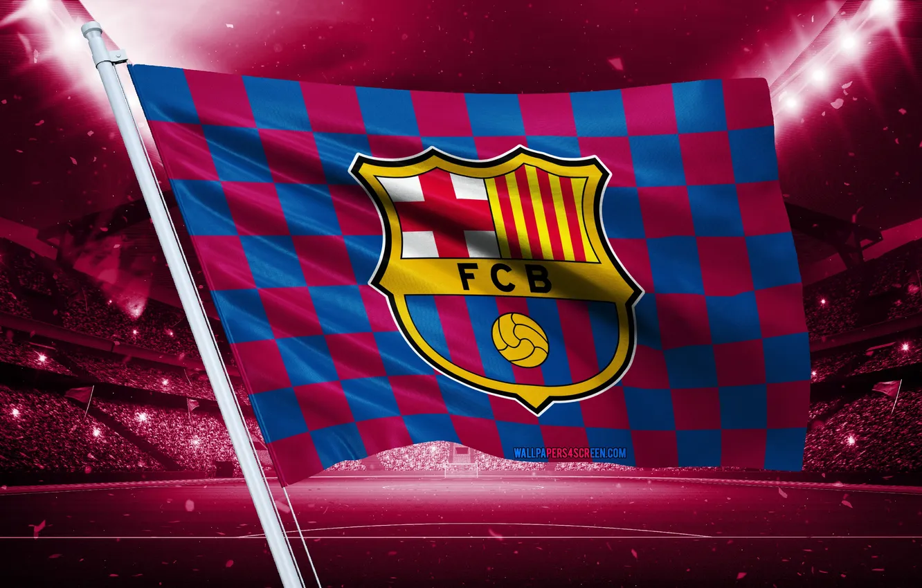 Фото обои Logo, Football, Barcelona, Stadium, Team, Club, Sport, Soccer