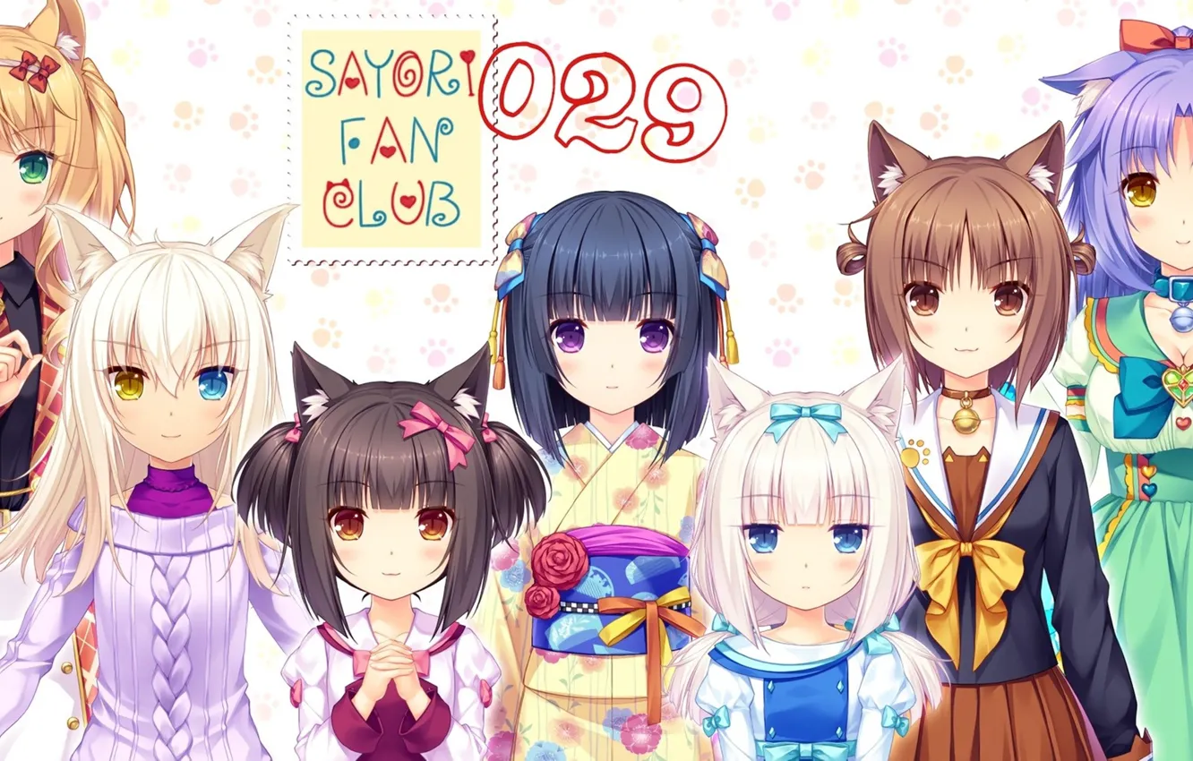 Фото обои kawaii, anime, manga, kimono, oppai, bishojo, seifuku, kyojin