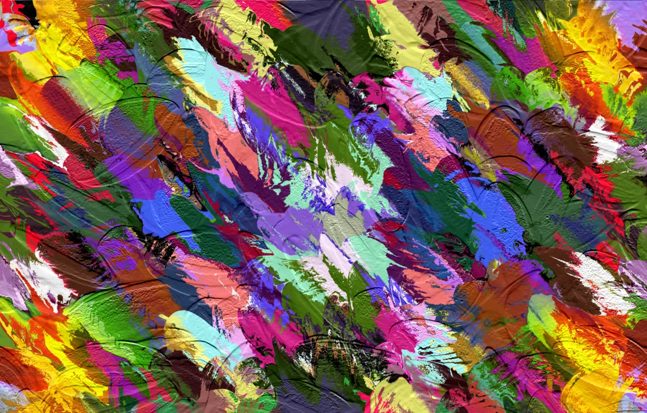 Фото обои colors, paint, effects