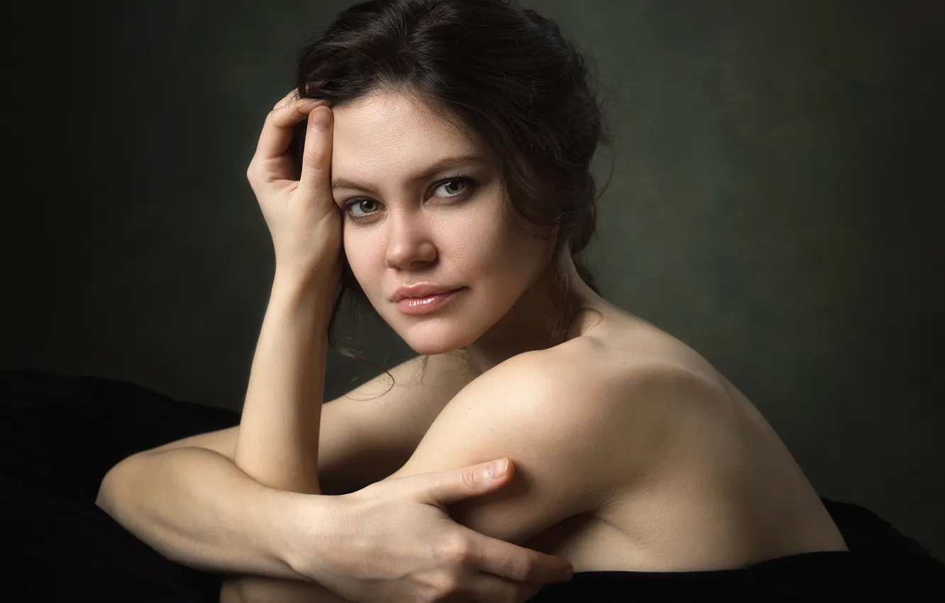 Фото обои взгляд, портрет, фотосессия, Natalia, Наталия Клих
