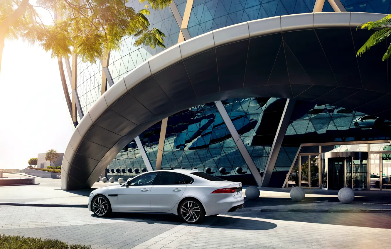 Фото обои Jaguar, ягуар, AWD, 2015, XF S