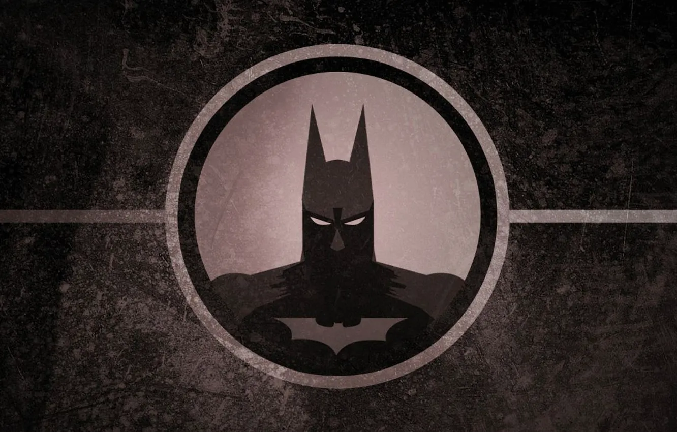 Фото обои logo, Batman, eyes