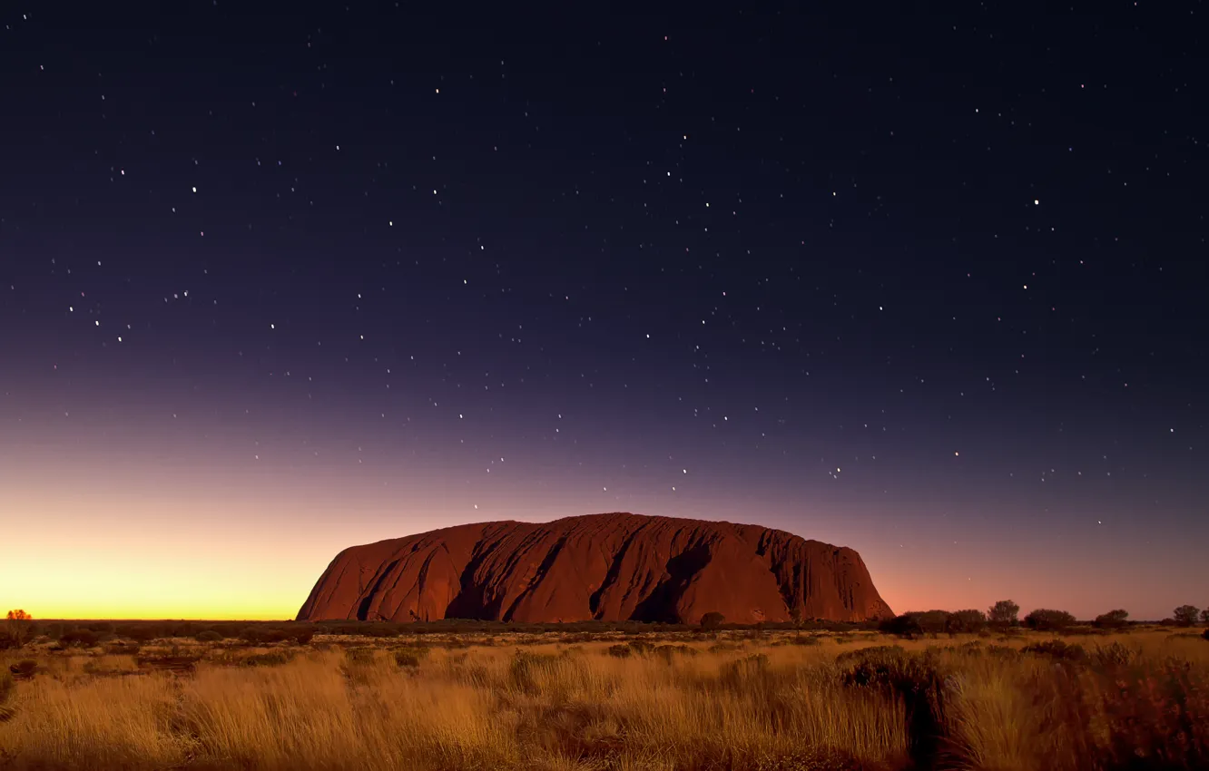 Фото обои Австралия, Australia, северная, sandstone, Улуру, Айерс-Рок, Uluru, песчаник