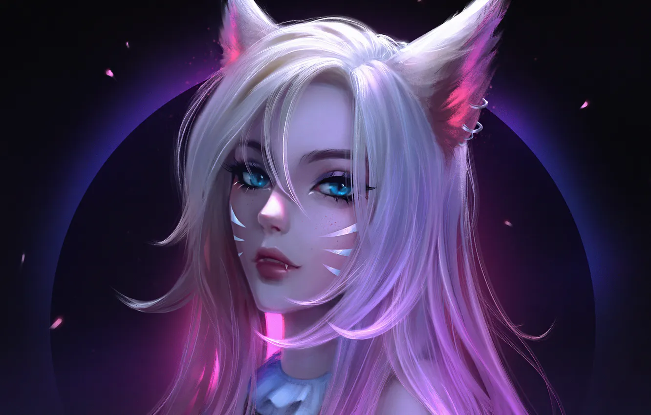 Фото обои Games, League of Legends, Ahri, K-Pop, KDA