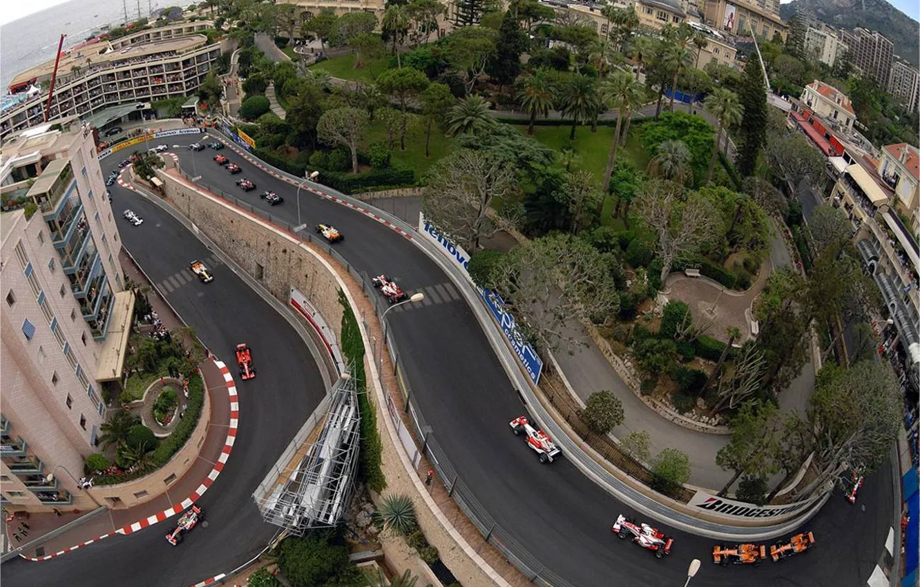 Фото обои Formula1, Monaco
