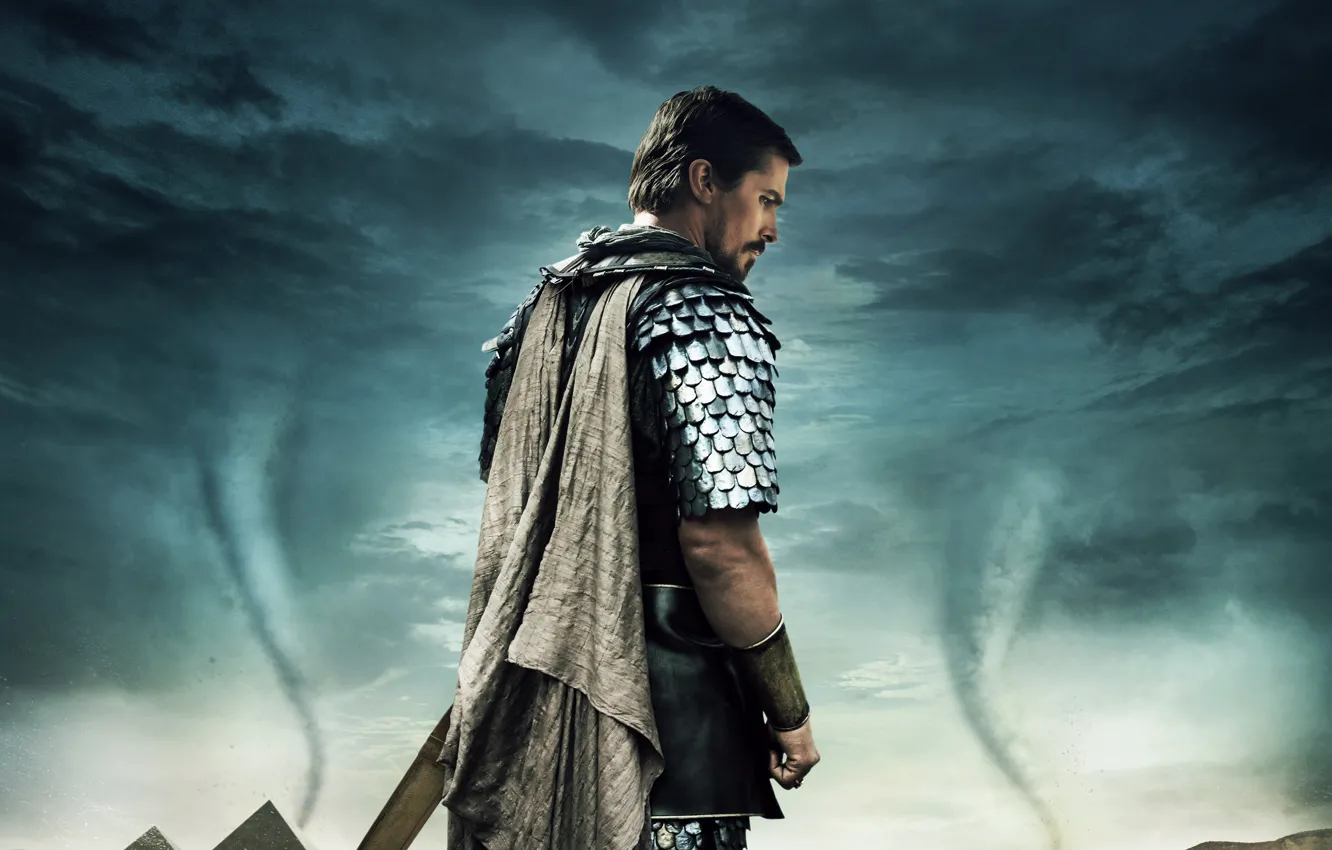 Фото обои Clouds, Sky, Gods, Storm, Warrior, Cloudy, with, Egypt