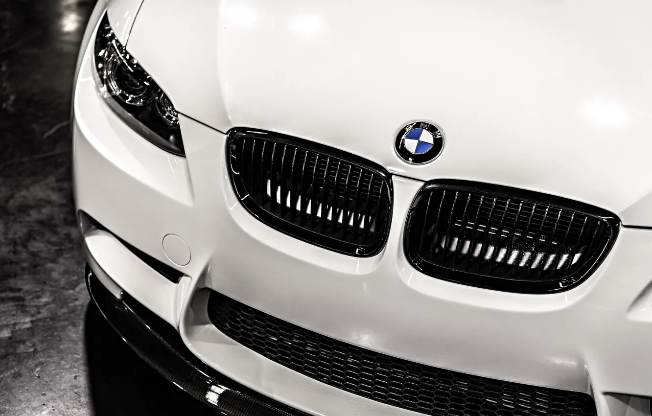 Фото обои BMW, White, E92, Eye
