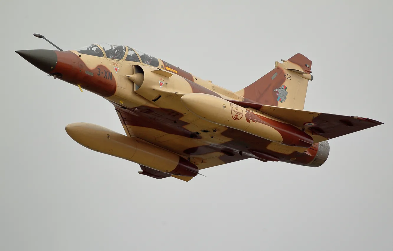 Фото обои истребитель, многоцелевой, французский, Mirage-2000