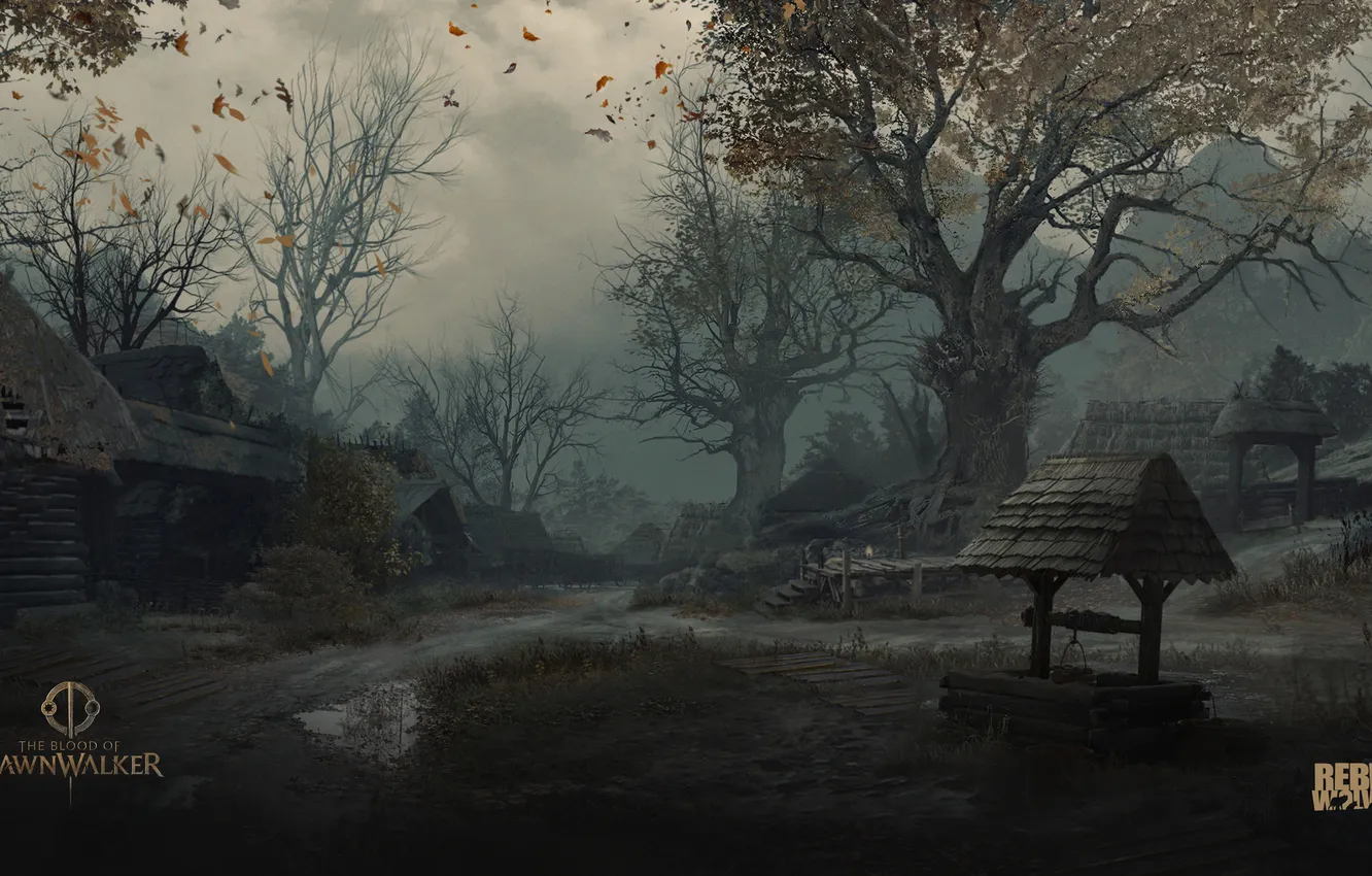 Фото обои vampire, Game, RPG, Rebel Wolves, The Blood of Dawnwalker