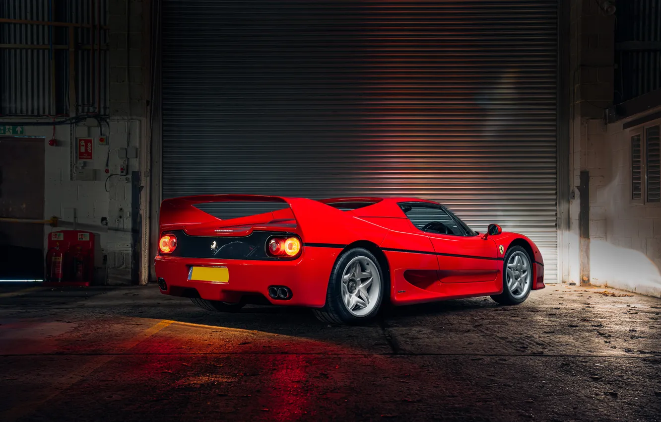 Фото обои Ferrari, 1997, F50