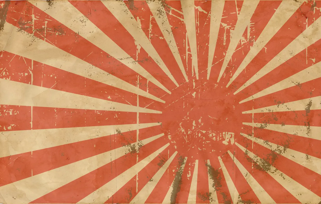 Фото обои Япония, флаг, пятна