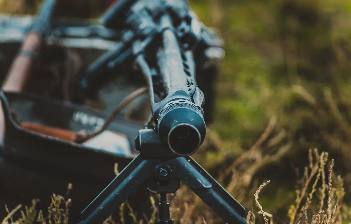 Фото обои война, пулемет, вторая мировая, MG-42