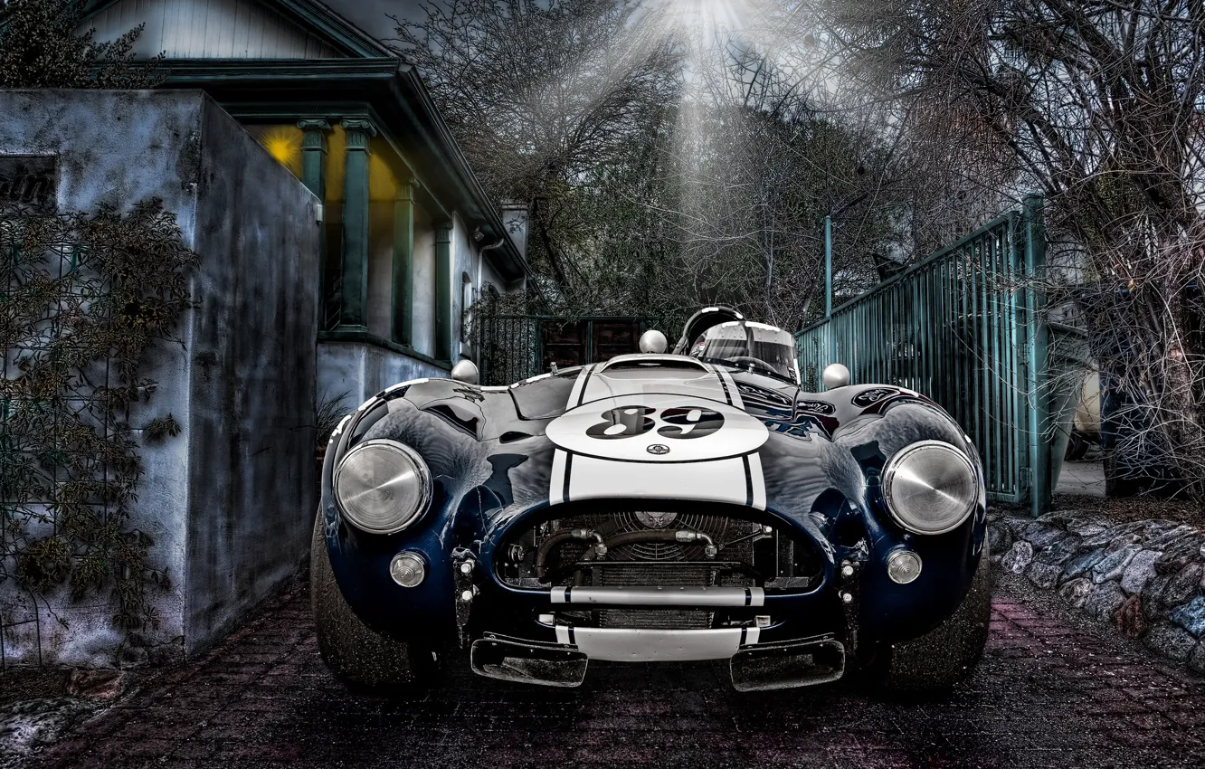 Фото обои автомобиль, shelby, классика, легенда, cobra, 427, гоночный, спортивый