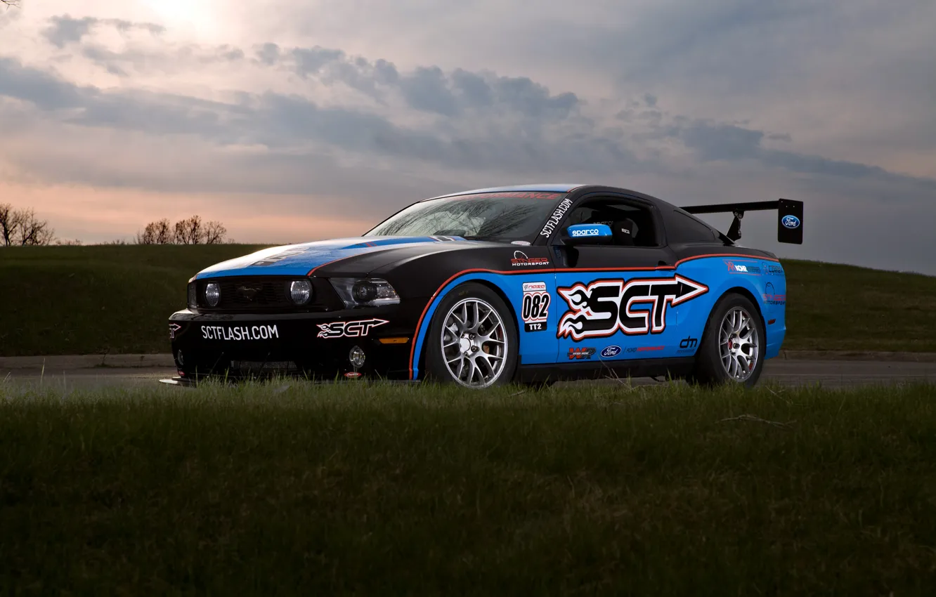 Фото обои Mustang, Ford, Motorsport, Stinger, SCT