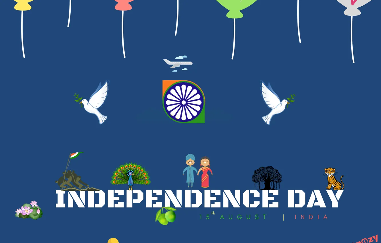 Фото обои august, india, independence, 15august, Independence day India