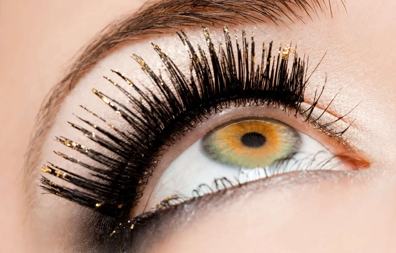Фото обои woman, eye, eyelashes