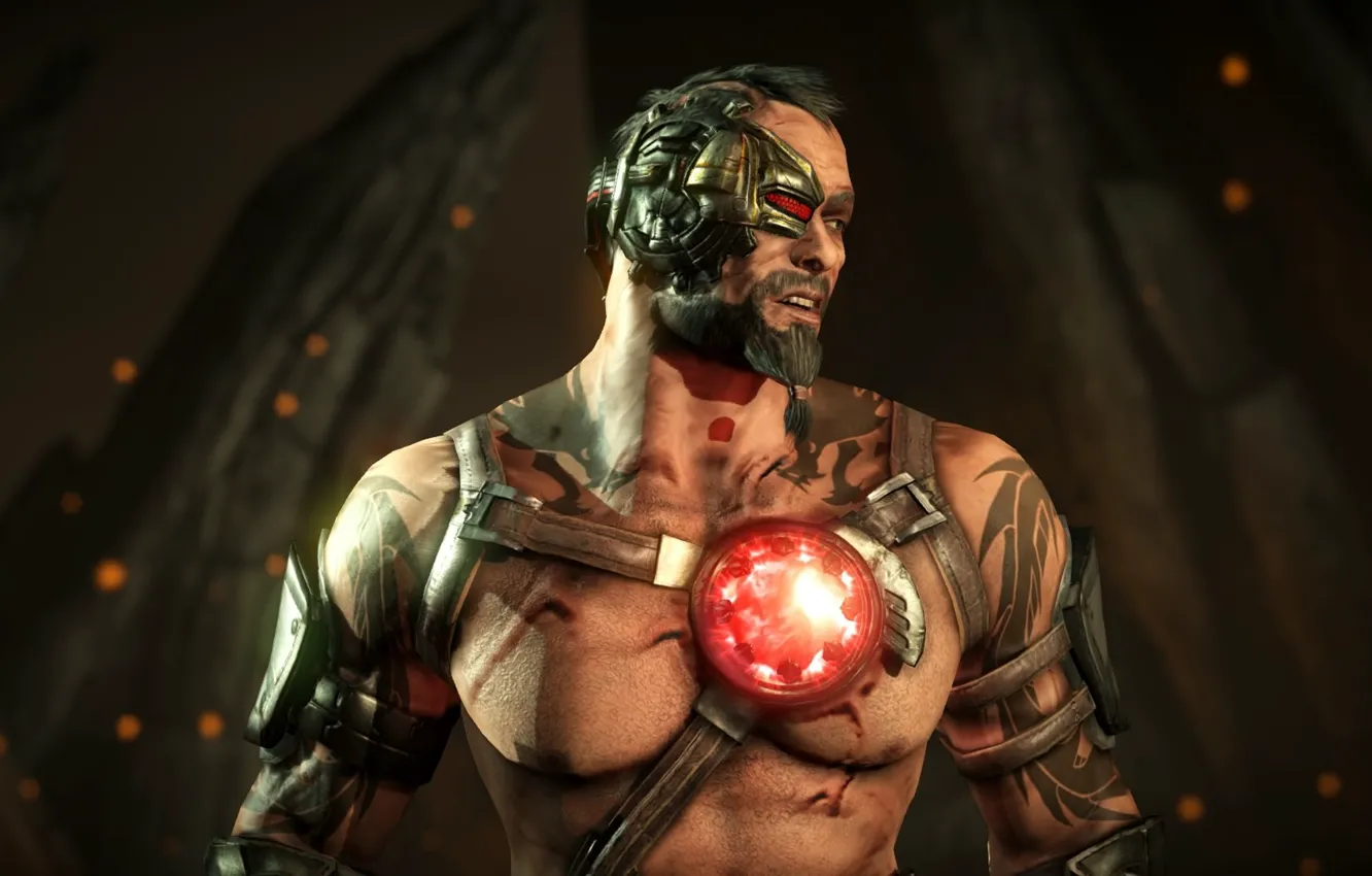 Фото обои кано, mortal kombat x, мортал комбат 10, мортал комбат х