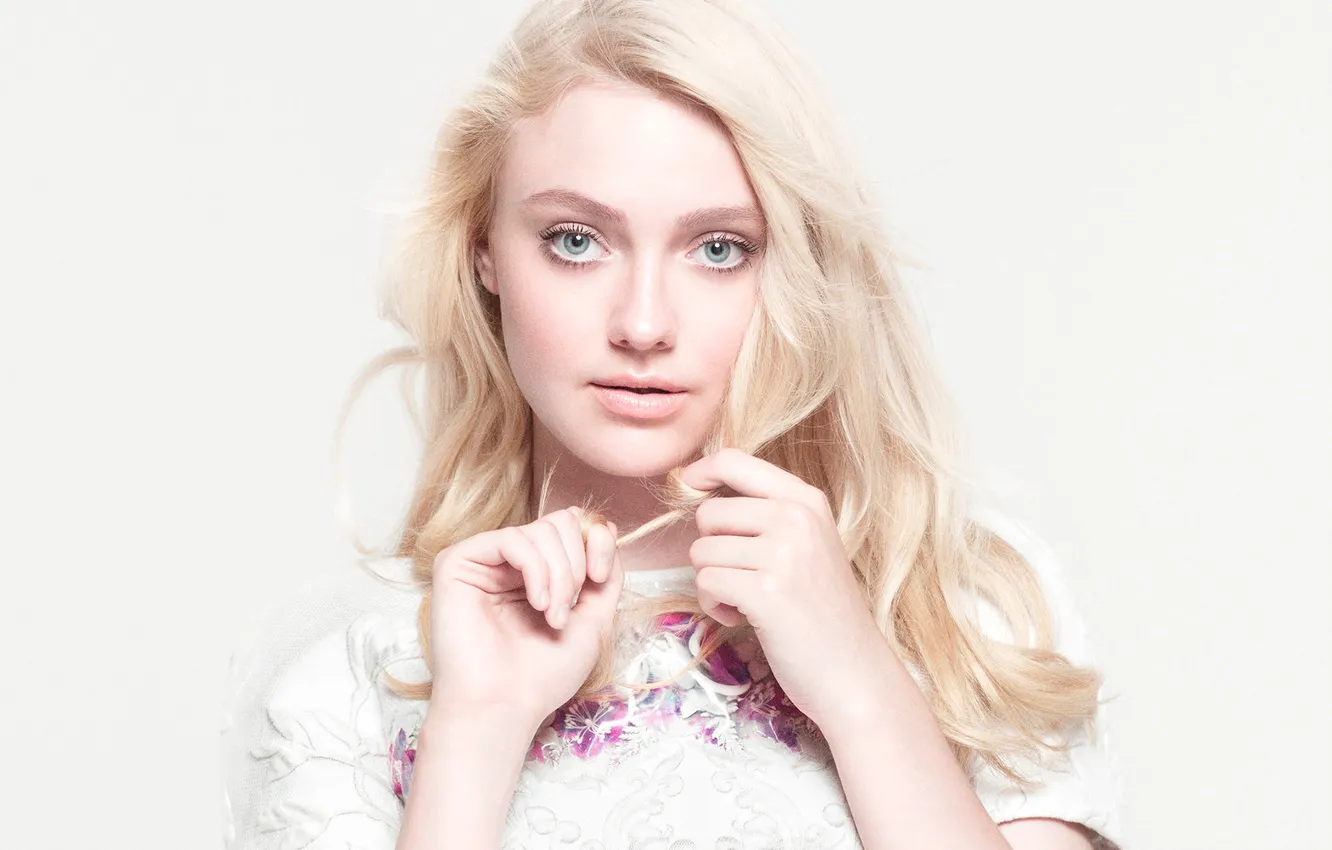 Фото обои фотосессия, Dakota Fanning, InStyle