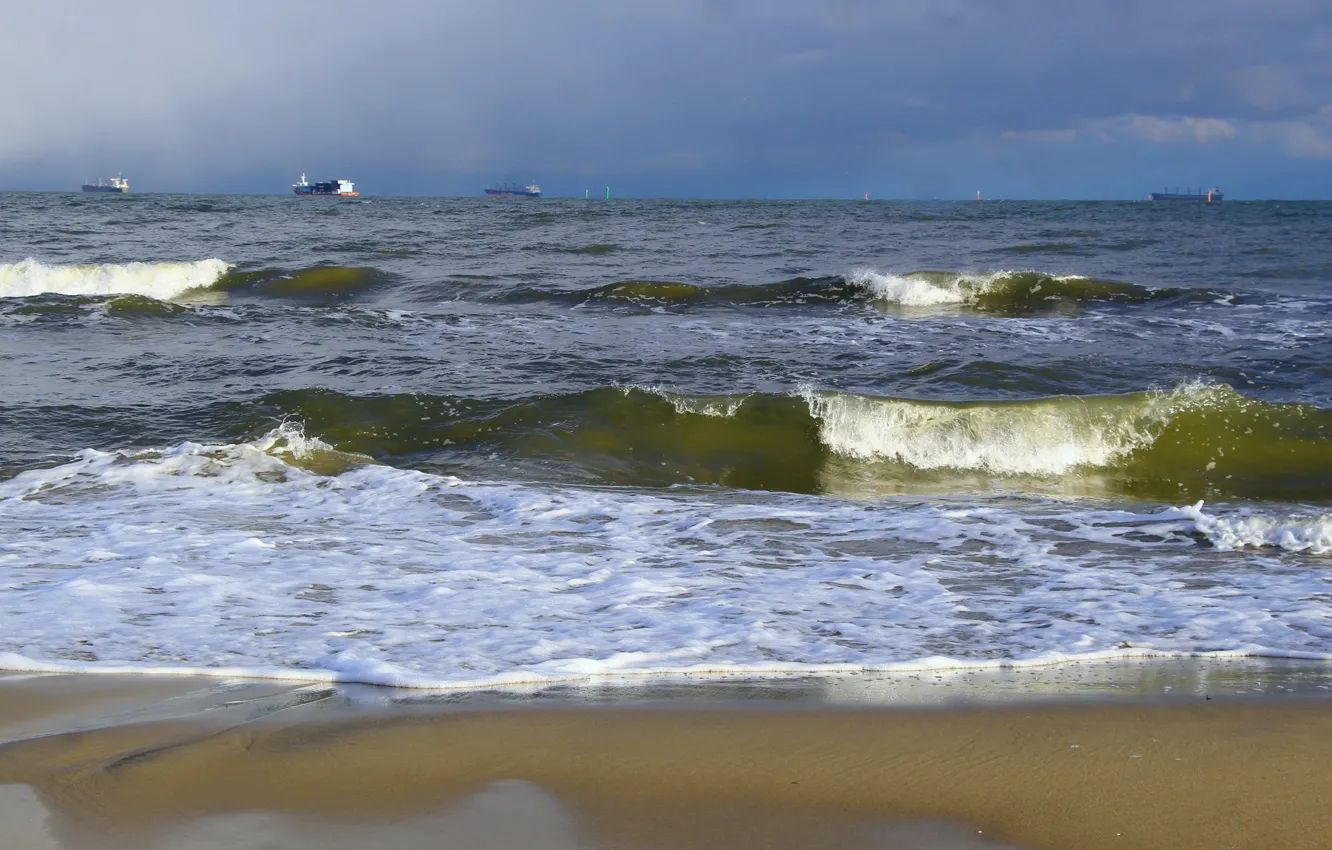 Фото обои beach, sea, ocean