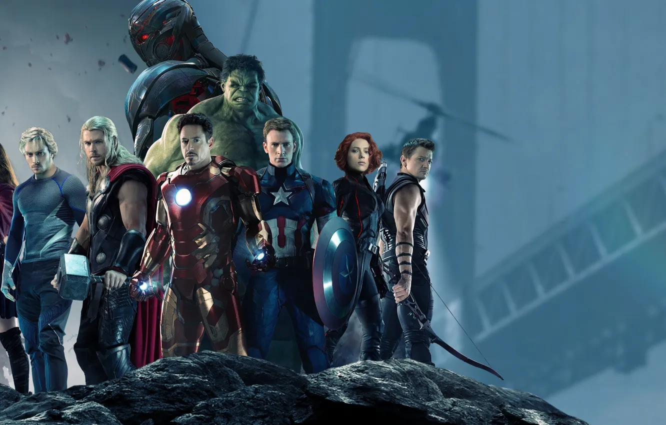 Фото обои Мстители, Avengers:Age of Ultron, Мстители:Эра Альтрона