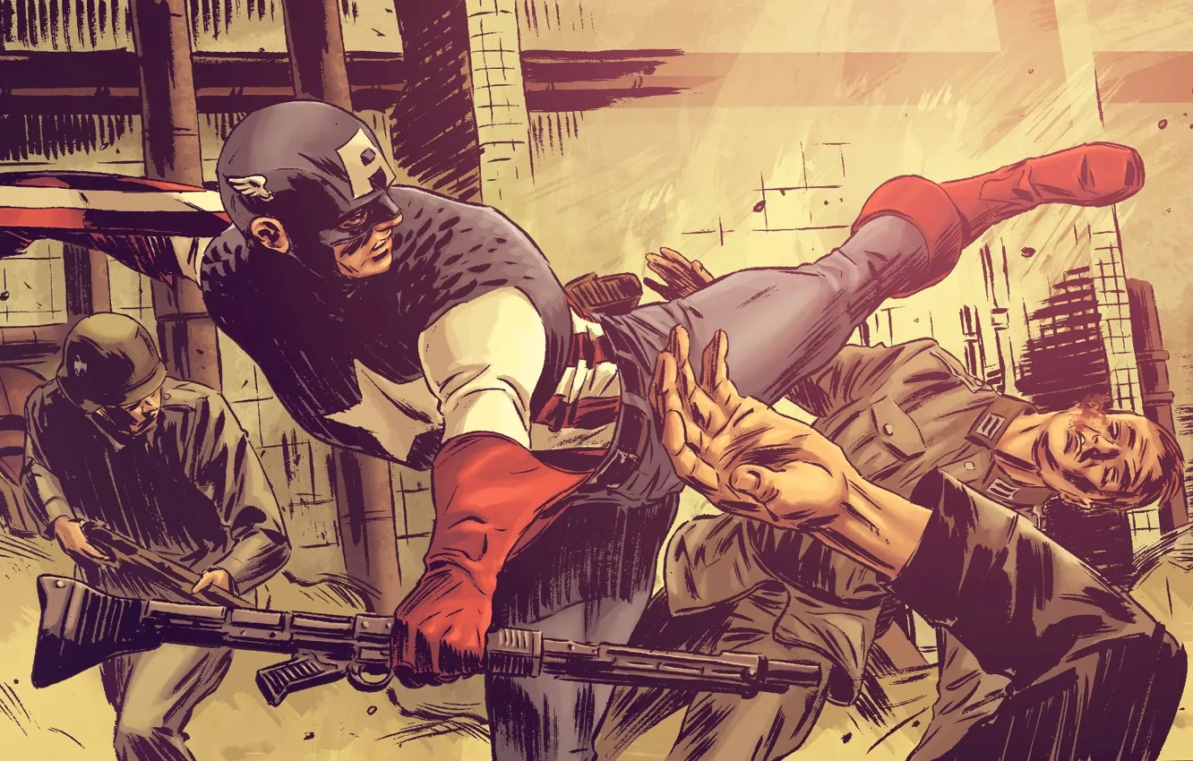 Фото обои фон, обои, картинка, комиксы, супергерой, Капитан Америка, Captain America