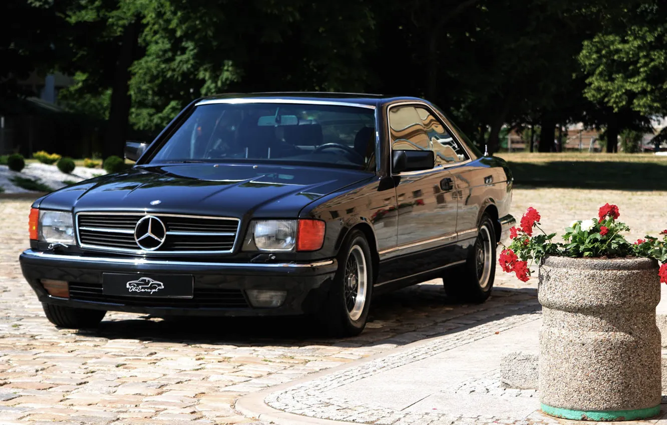 Фото обои Coupe, Mercedes- Benz, C126, 560SEC