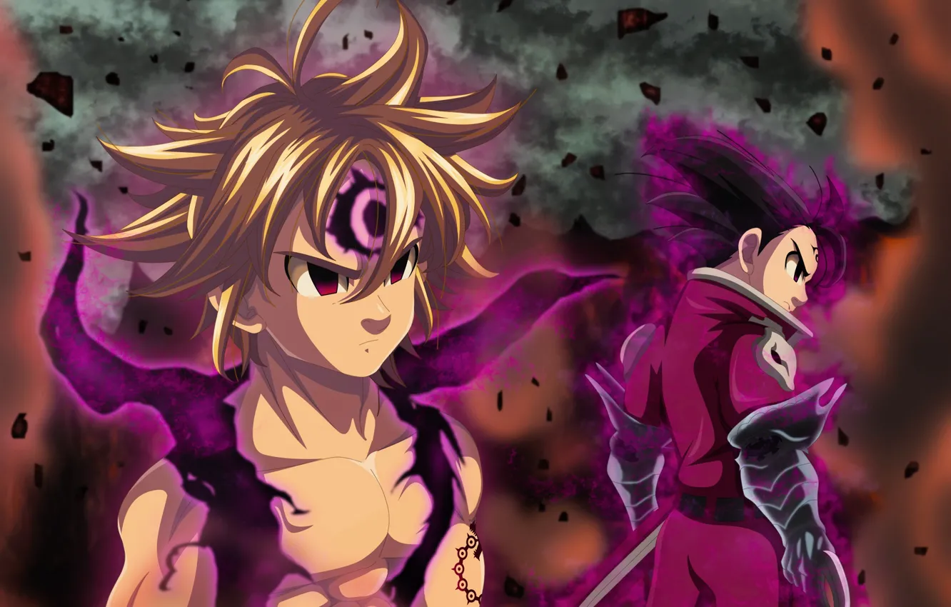 Фото обои anime, Meliodas, Nanatsu no Taizai, The Seven Deadly Sins, japonese, by criszeldris1, Zeldris