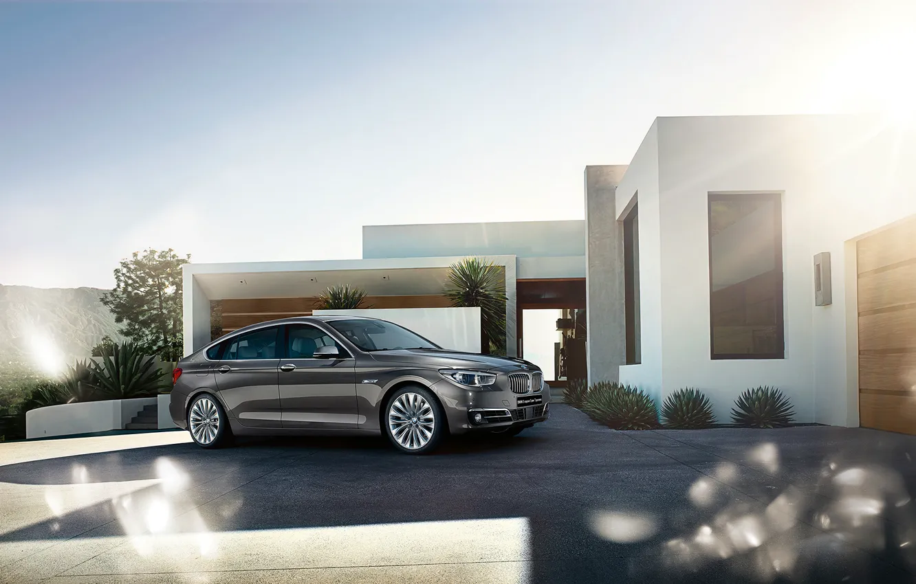 Обои бмв, BMW, 5 series, гран туризмо, Gran Turismo, 2015, F07 на ...