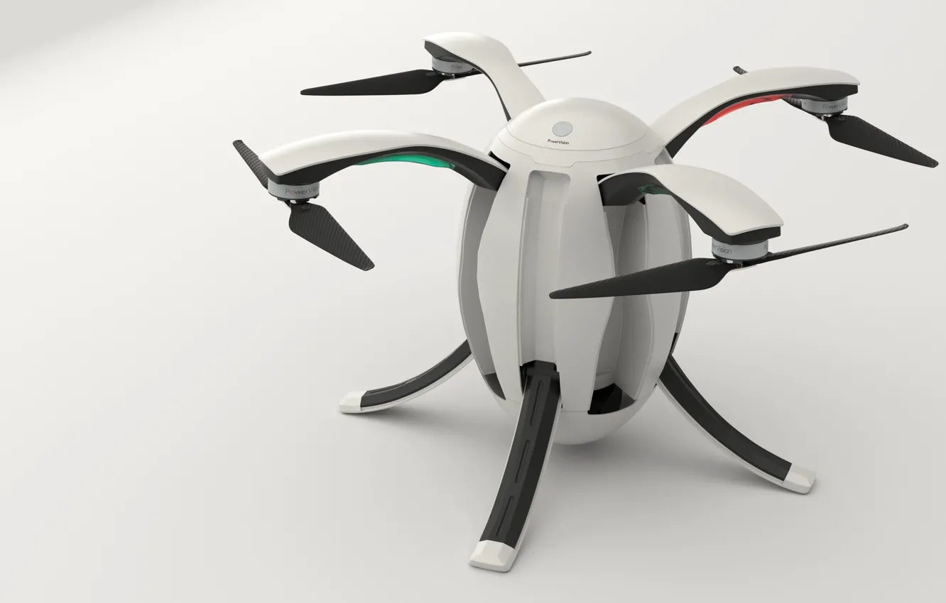Фото обои hi-tech, tecnology, drone, PowerEgg, quadricopter, 4 screws