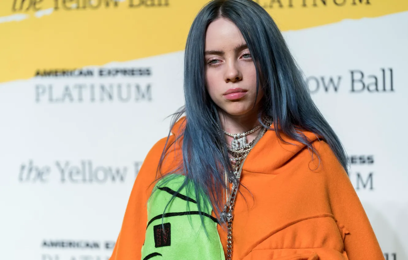 Фото обои певица, singer, Billie Eilish, Билли Айлиш