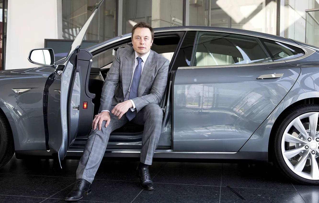 Фото обои Tesla, илон маск, Elon Musk, успешный