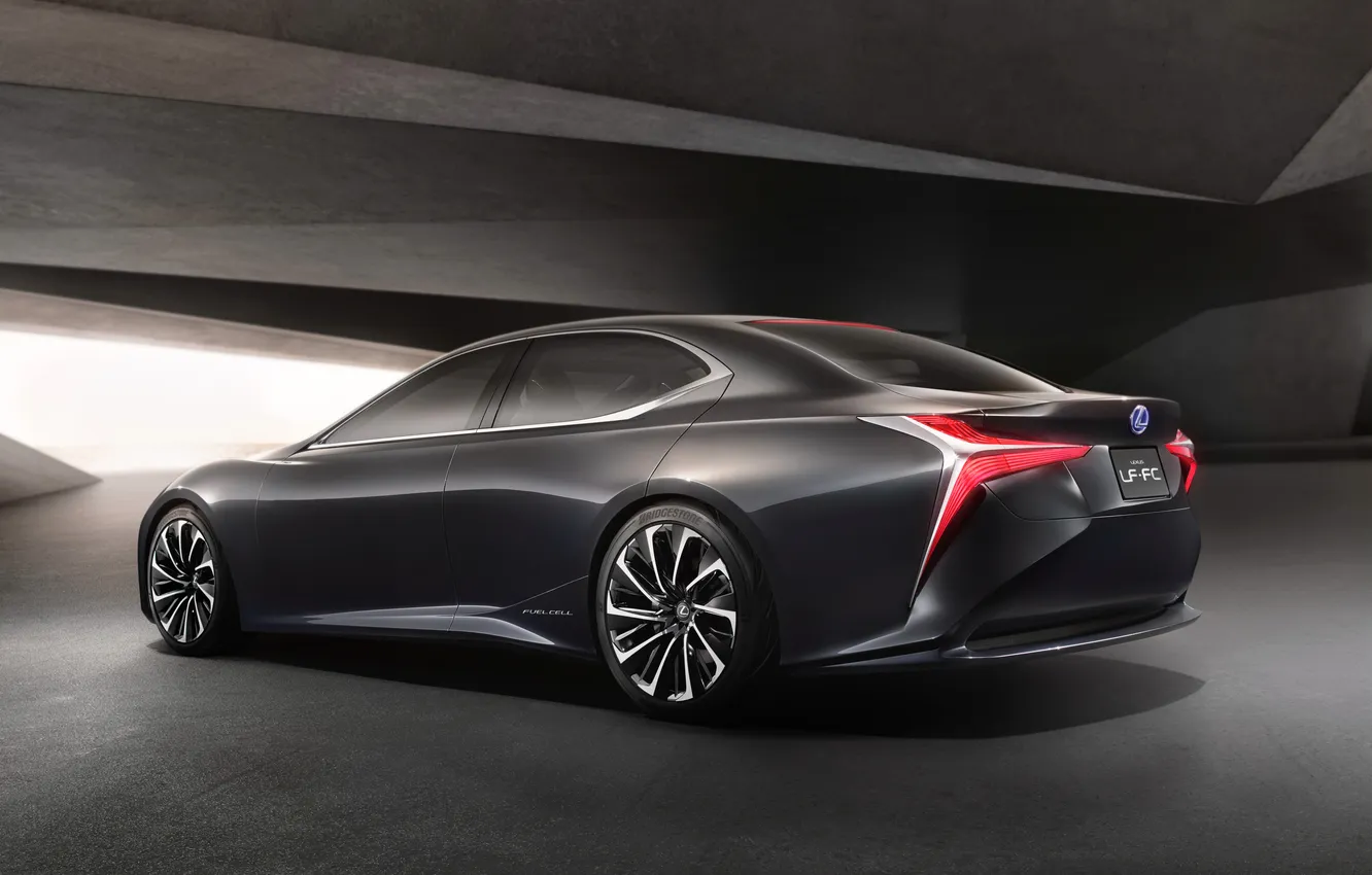 Фото обои Concept, Lexus, концепт, сбоку, лексус, LF FC