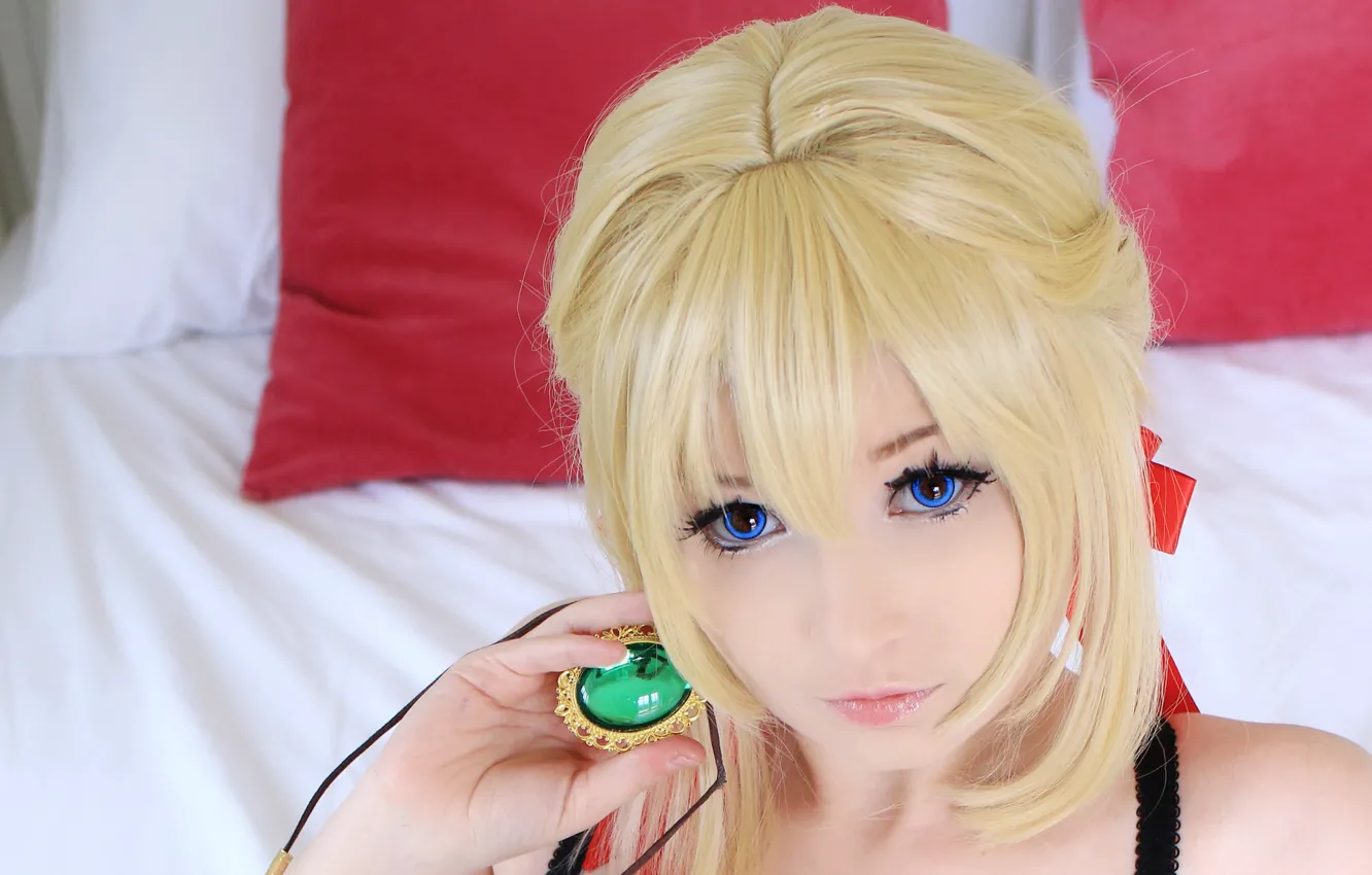 Cosplay blonde. Ари блондинка косплей.