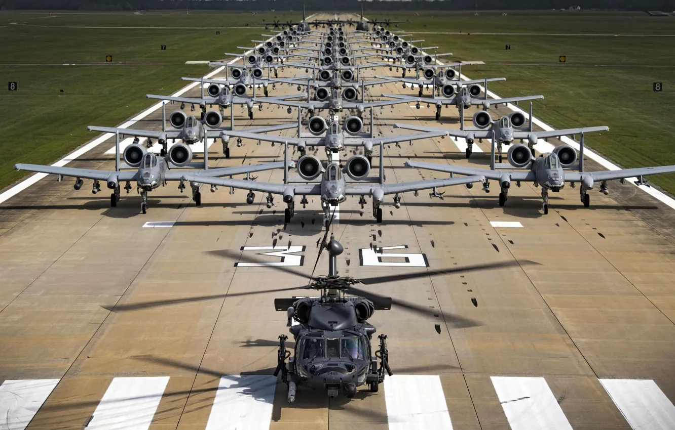 Фото обои a-10, Lockheed, Sikorsky, Hercules, UH-60, Black Hawk, Thunderbolt II, Fairchild Republic