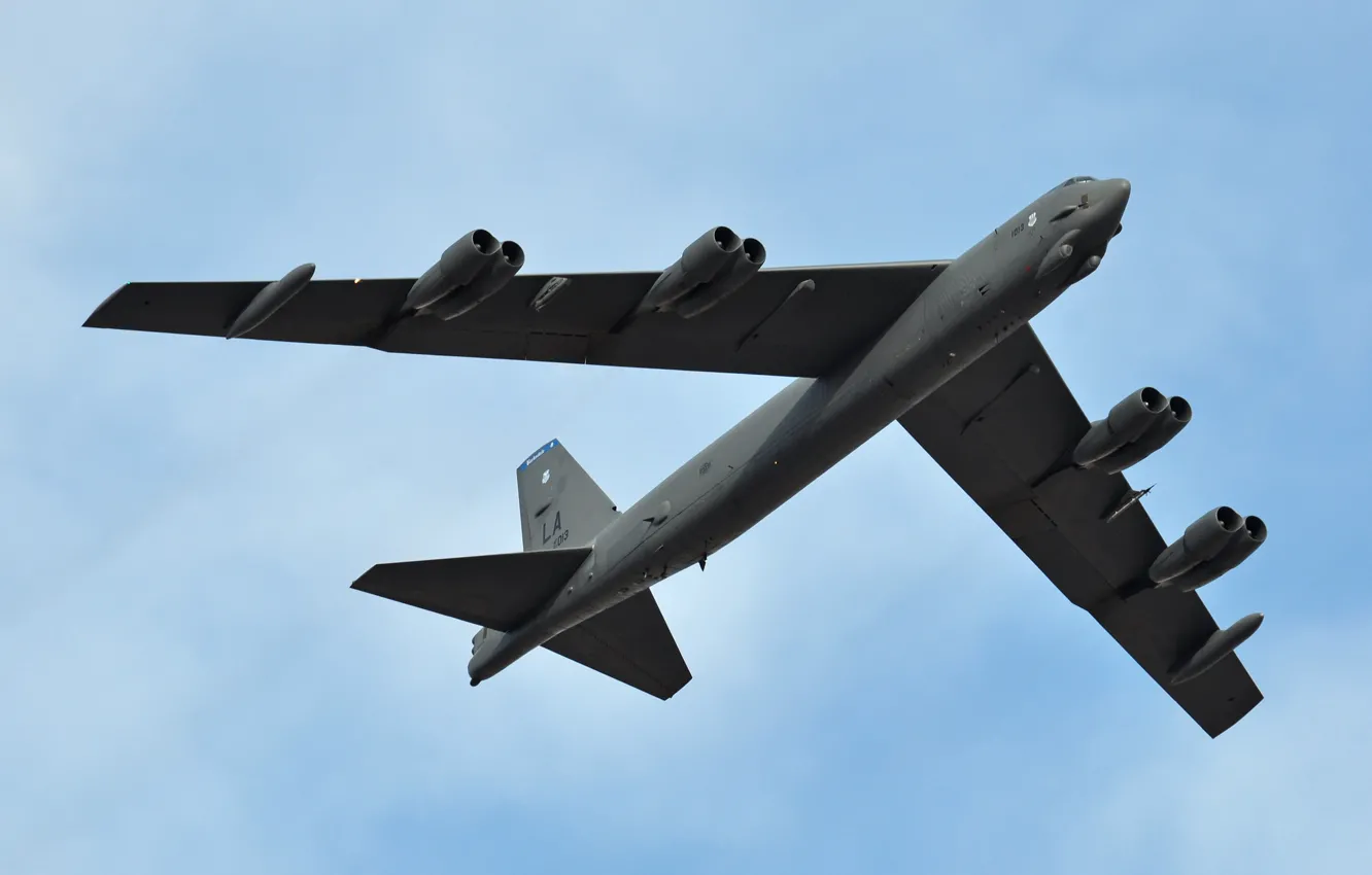 Фото обои Boeing, стратегический бомбардировщик, Stratofortress, B-52H