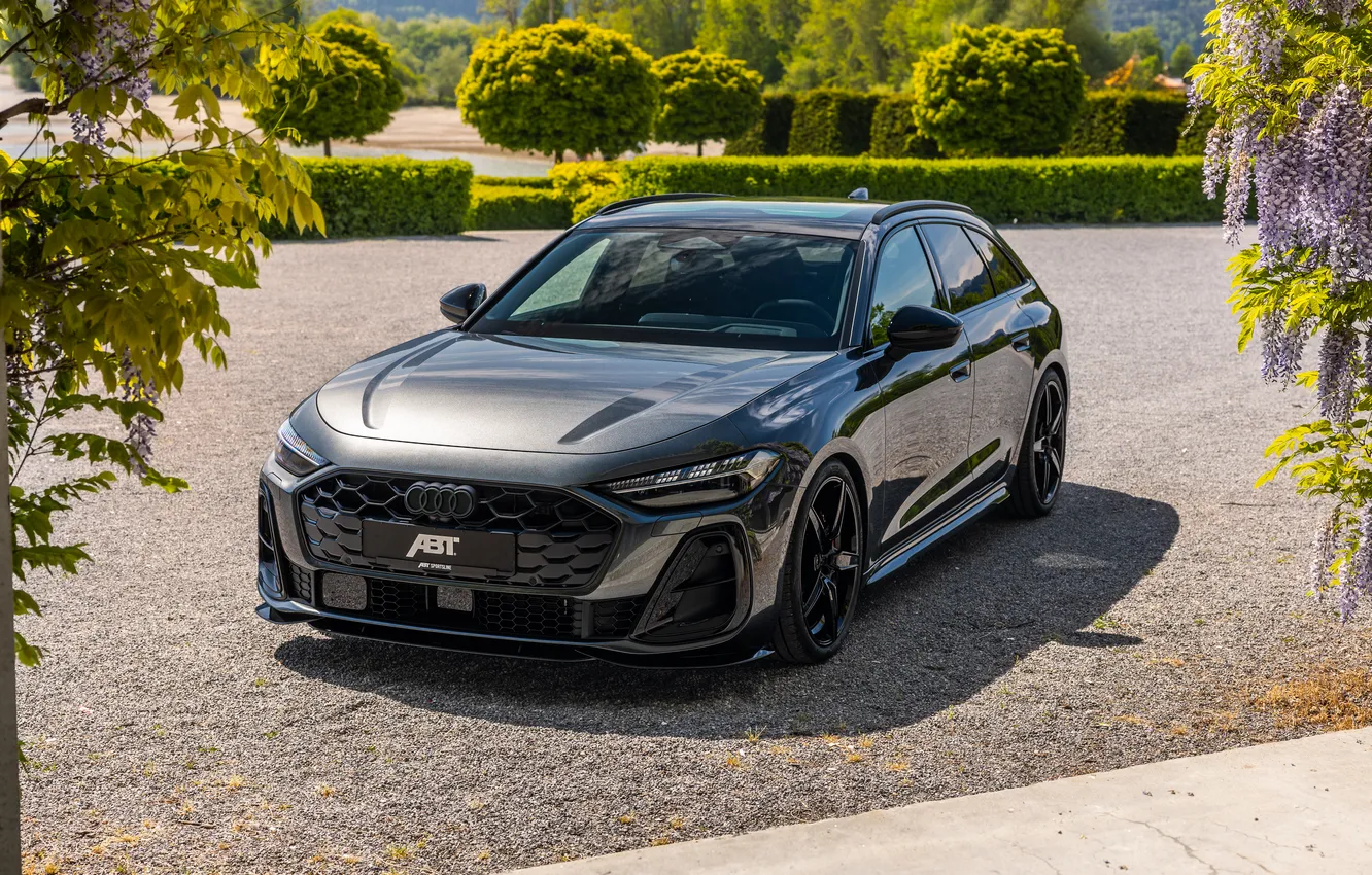 Фото обои Audi, ABT, 2025, Audi S5 Avant, ABT Sportsline, Ауди С5 Авант