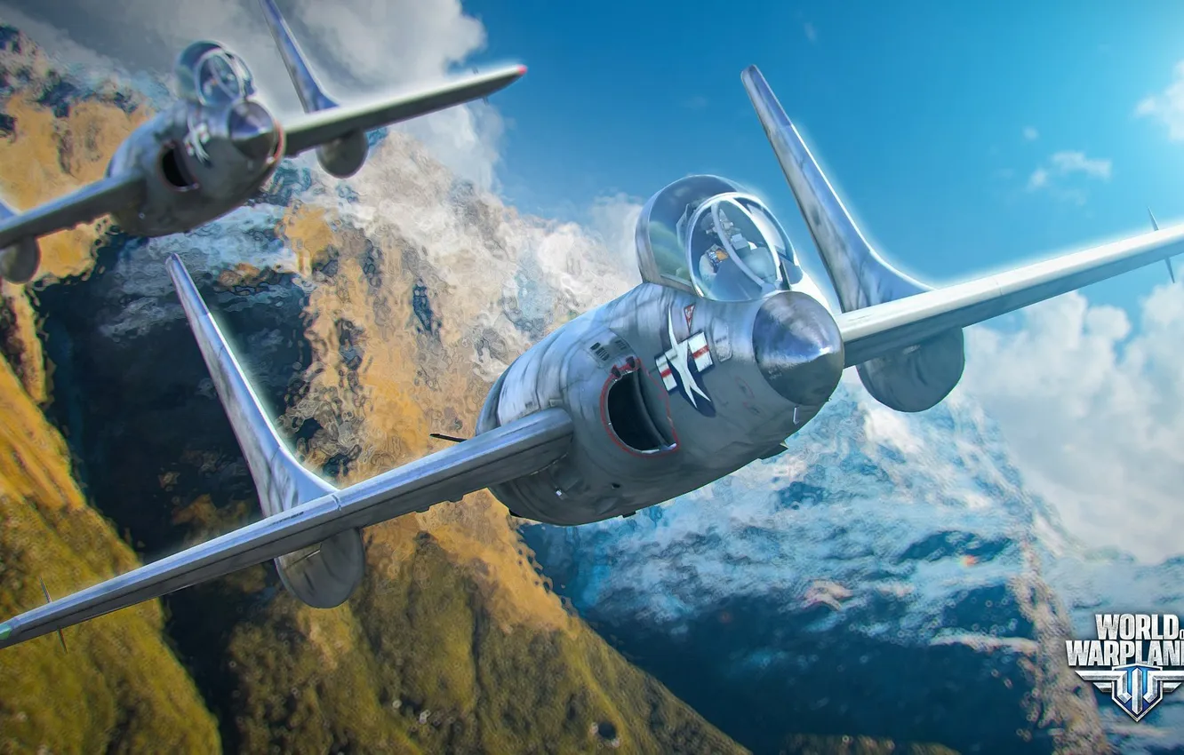 Фото обои самолет, USA, США, aviation, авиа, MMO, Wargaming.net, World of Warplanes
