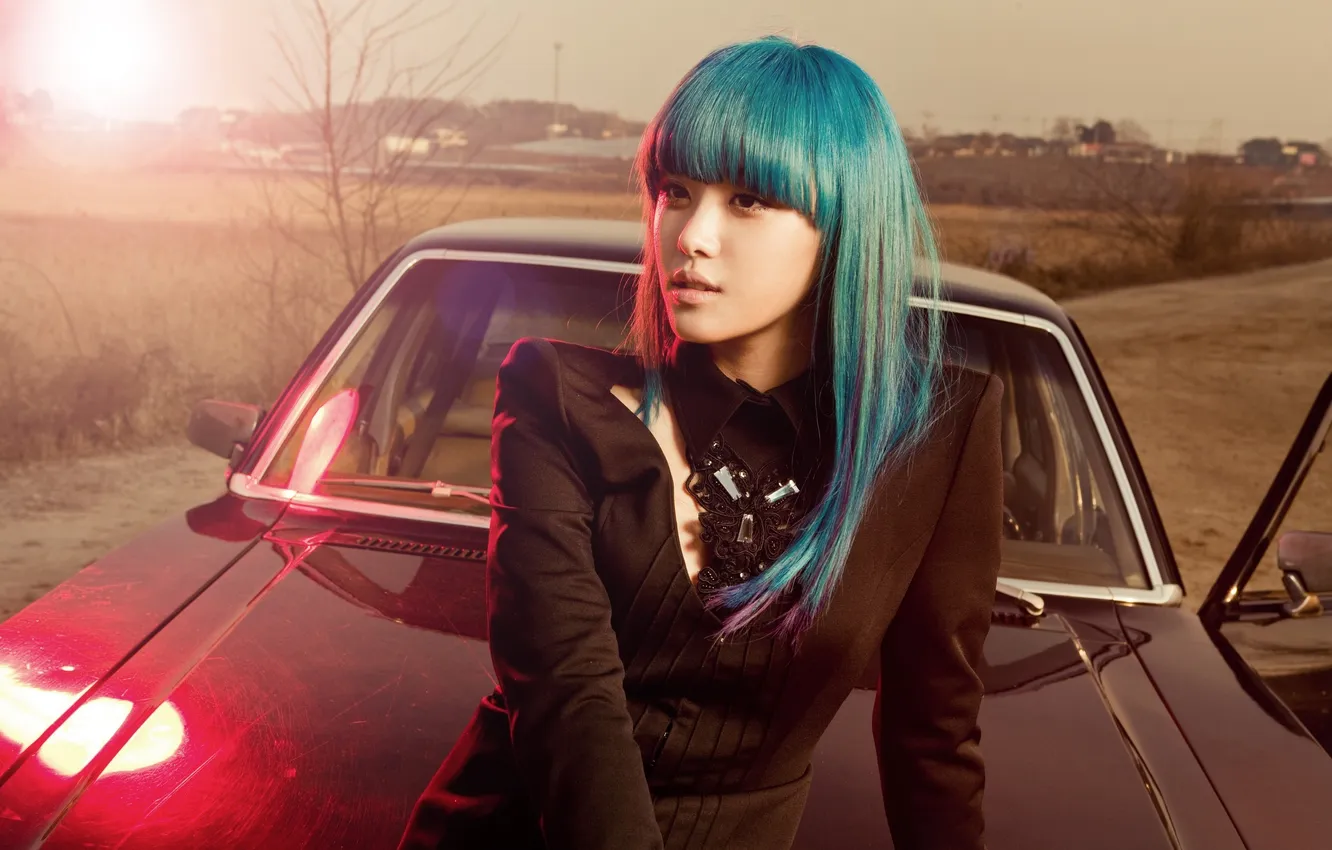 Фото обои девушка, музыка, азиатка, Южная Корея, Kpop, Song Ji Eun
