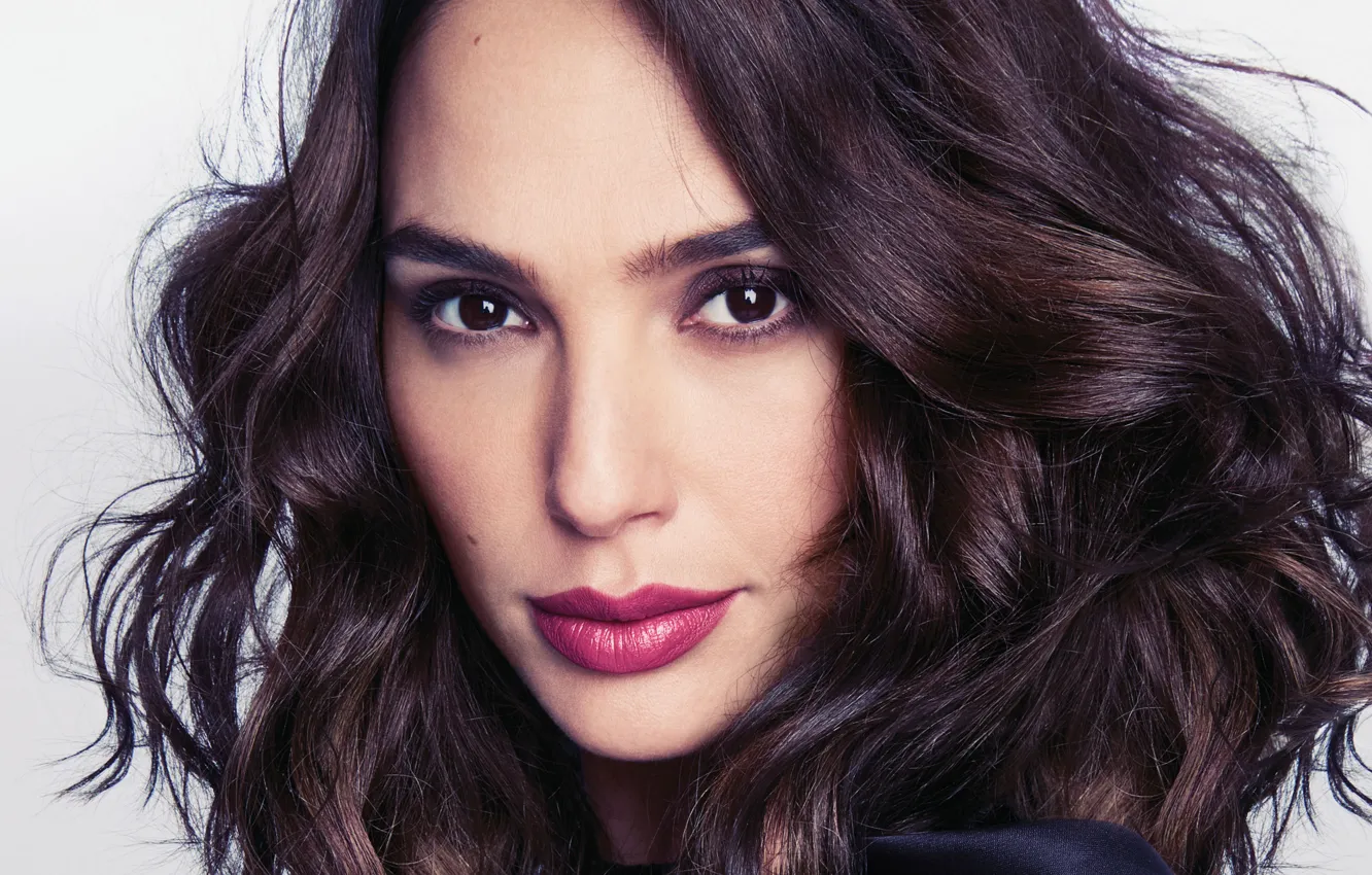 Фото обои лицо, портрет, брюнетка, Gal Gadot